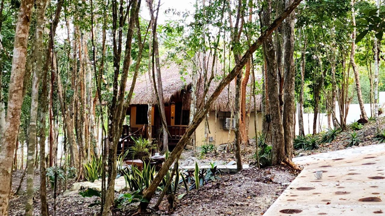 Hotel Cabanas Aldea Maya Ешпухил Екстериор снимка